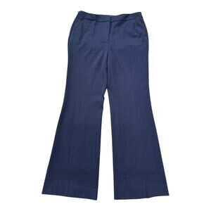 Chicos Women's So Slimming Trouser Pant Midnight Blue Size 1R (8 US) Dress Pant